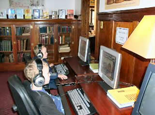 Boys at the computer